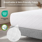 Yaheetech 8 Inch Twin Mattress Cooling Gel Memory Foam Mattress, Green Tea Mattress for Fresher Sleep, Medium Firm, CertiPUR-US Certified, Twin Size Mattress in a Box - Grand Goldman