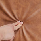 Yaheetech Accent Chair, PU Leather, Modern and Comfortable Armchairs, Upholstered Barrel Sofa Chair for Living Room Bedroom Waiting Room, 2PCS, Brown - Grand Goldman