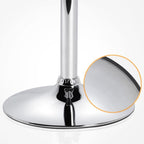 Yaheetech Bar Stools Set of 2, PU Leather Adjustable Swivel Barstools, Hydraulic Kitchen Counter Height Bar Chairs with Armrest and Back for Bar, Kitchen, Dining Room, Black - Grand Goldman