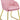 Yaheetech Flower Shape Velvet Vanity Chair Armchair, Modern Side Chair Makeup Chair no Wheels with Golden Metal Legs for Living Room/Dressing Room/Bedroom/Home Office/Kitchen, Pink - Grand Goldman