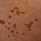 Yaheetech PU Leather Accent Chair, Mid-Century Modern Armchair with Solid Wood Legs, Reading Leisure Chair with High Back for Living Room Bedroom Waiting Room, Brown - Grand Goldman