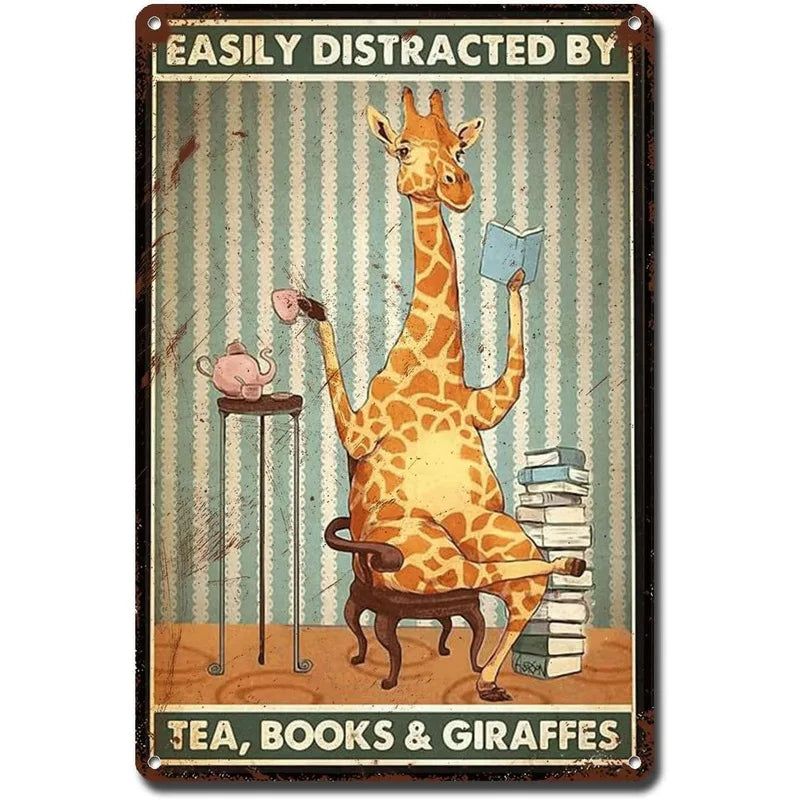 Yoga Because Murder is Wrong Animals Metal Tin Signs Posters Plate Wall Decor for Bars Man Cave Cafe Clubs Retro Posters Plaque - Grand Goldman