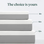 ZINUS 10 Inch Green Tea Essential Memory Foam Mattress [New Version], Queen, Fiberglass Free, Medium Feel, Breathable Airflow Memory Foam, Certified Safe Foams & Fabric, Mattress in A Box - Grand Goldman