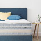 ZINUS 6 Inch Spring Sensation Hybrid Mattress [New Version], Medium Firm Feel, Fiberglass Free, Youth and Guest Bedroom, Mattress in A Box, Twin - Grand Goldman