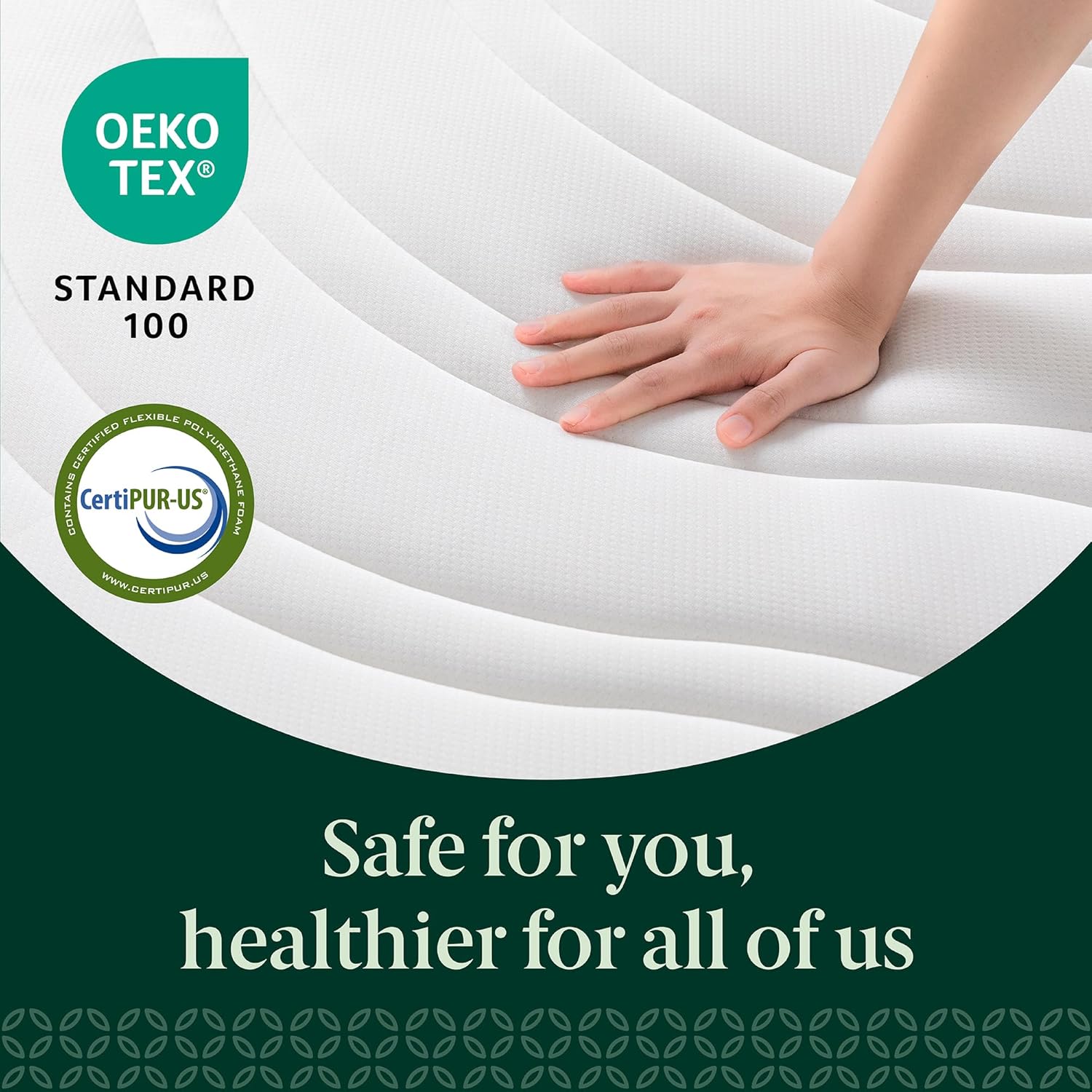 ZINUS 6 Inch Spring Sensation Hybrid Mattress [New Version], Medium Firm Feel, Fiberglass Free, Youth and Guest Bedroom, Mattress in A Box, Twin - Grand Goldman