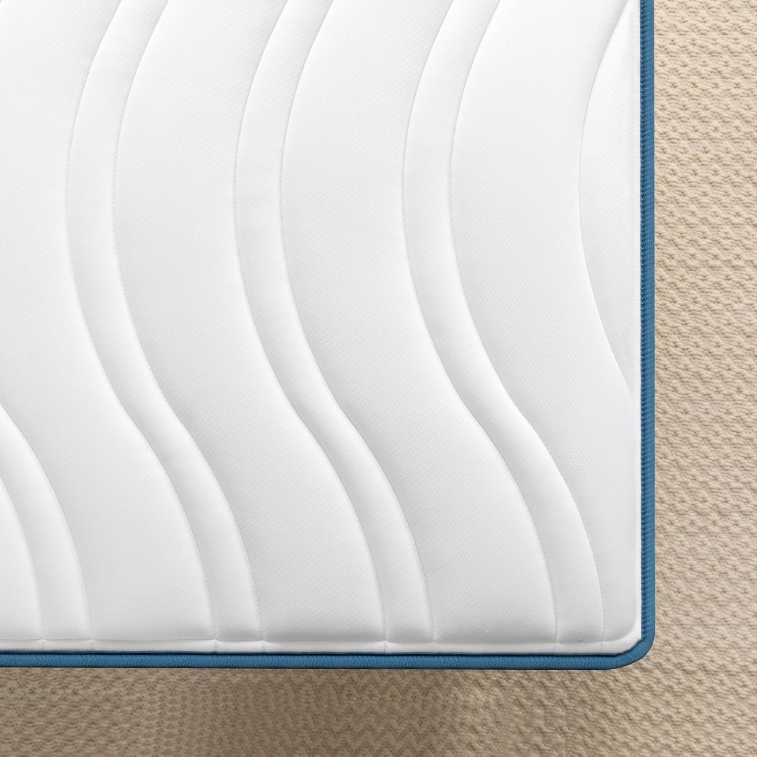 ZINUS 6 Inch Spring Sensation Hybrid Mattress [New Version], Medium Firm Feel, Fiberglass Free, Youth and Guest Bedroom, Mattress in A Box, Twin - Grand Goldman