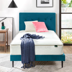 ZINUS 8 Inch Foam and Spring Hybrid Mattress [New Version], Full, Fiberglass free, Medium Firmness, Durable Support, Certified Safe Foams & Fabric, Mattress in A Box - Grand Goldman