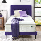 ZINUS 8 Inch Foam and Spring Hybrid Mattress [New Version], Full, Fiberglass free, Medium Firmness, Durable Support, Certified Safe Foams & Fabric, Mattress in A Box - Grand Goldman