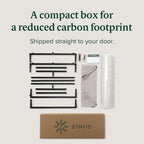 ZINUS Aidan Sling Accent Chair, Metal Framed Armchair with Shredded Foam Cushioning, Oatmeal - Grand Goldman