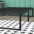 ZINUS Lorelei 14 Inch Metal Platform Bed Frame, Mattress Foundation with Steel Slat Support, No Box Spring Needed, Easy Assembly, Twin, Black - Grand Goldman