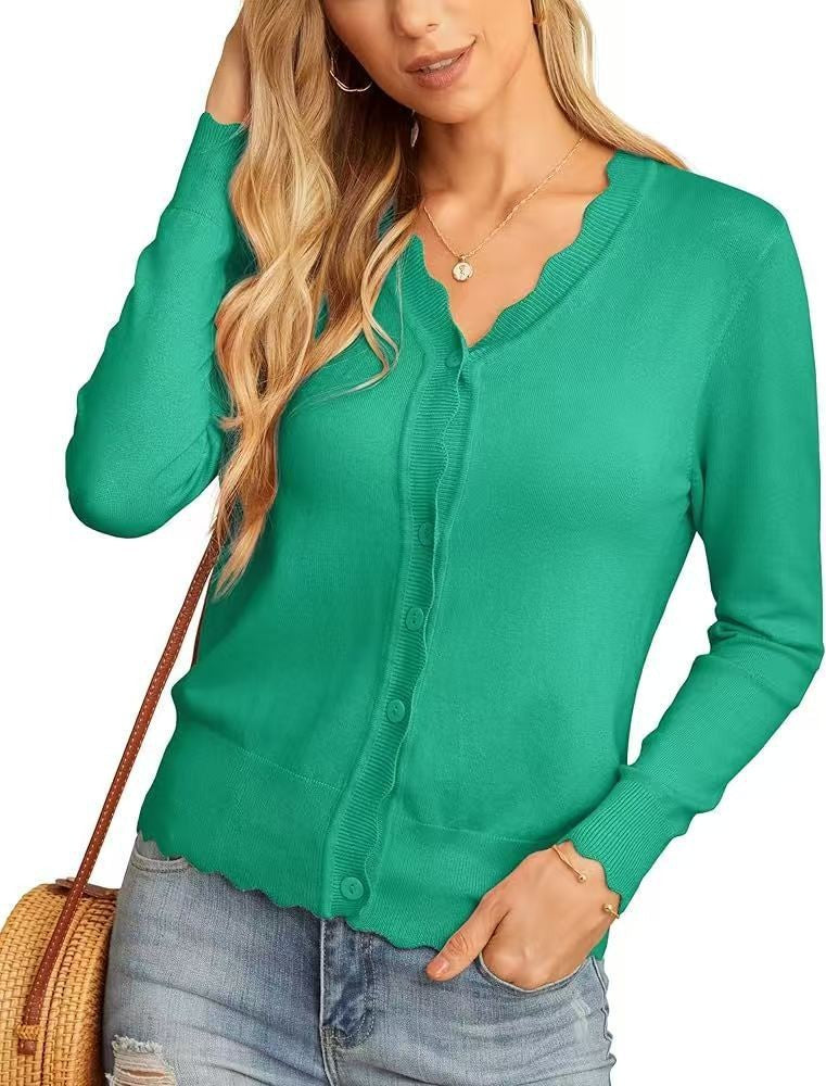 Fashion Short Knitted Cardigan Coat - Grand Goldman