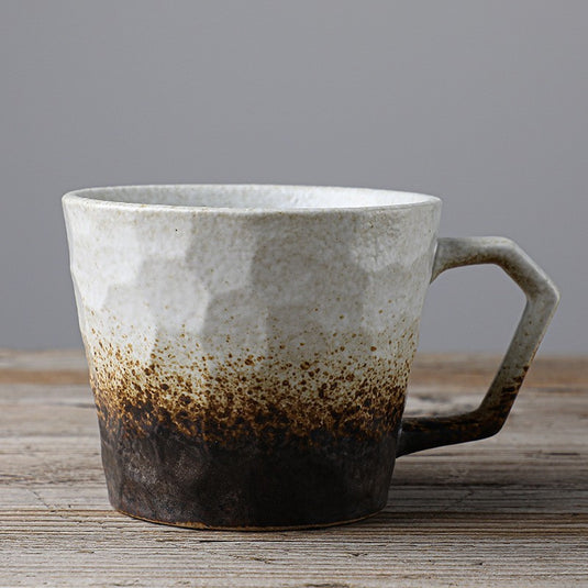 Tasse à café en grès tasse de style japonais vintage