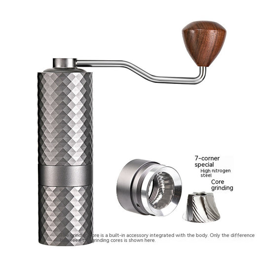 Manual Grinding Machine Diamond Coffee Bean Grinder