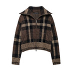 Autumn Sweater Round Neck Solid Color Loose Pullover