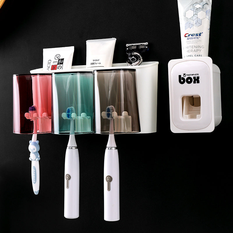 Perforation-free Toothbrush Shelf Shelf