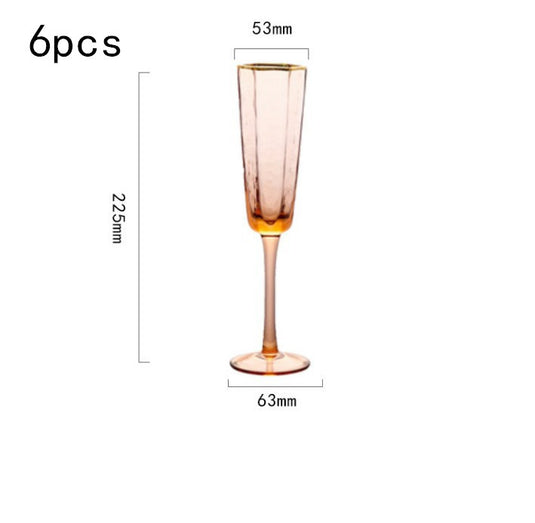 Champagne Glass High-end Water Wine Glass Juice Drink