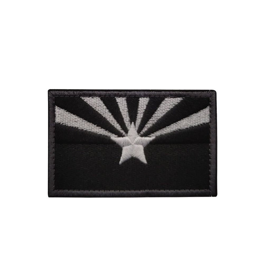 Embroidered Armband Double-sided Velcro Cloth Label