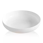 Home Fashion Pure White Bone China Plate Set