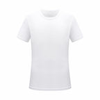 Ice Silk Small Checkered Sports Quick-drying Short-sleeved T-shirt