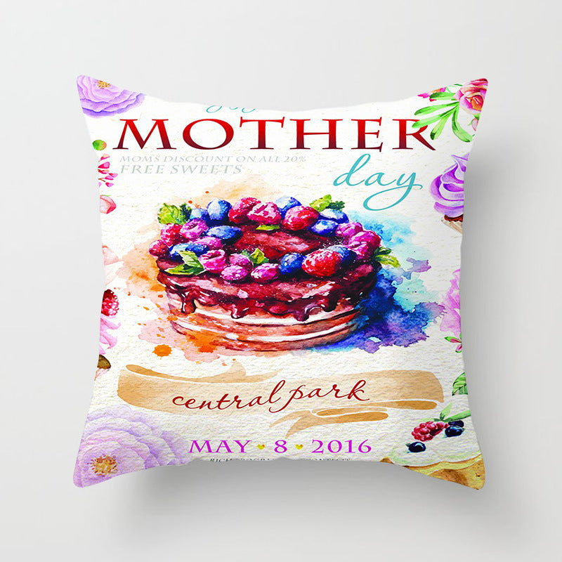 Home Decoration Peach Skin Pillowcase Gift
