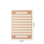 Hulbræt Hylde Hul-fri Opbevaringshylde På Væggen