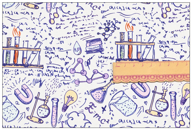 Fine Canvas Lab Print Style Fabric