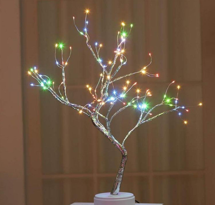 New Colored Light, Starry Sky LED, Copper Wire, Rice Tree Lamp - Grand Goldman