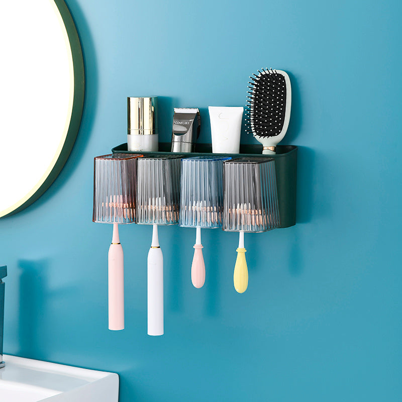 Perforation-free Toothbrush Shelf Shelf