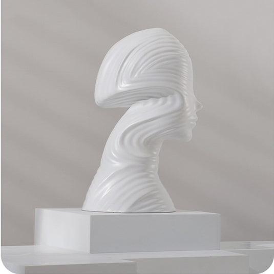 Abstrakt karakter Skulptur Håndværk Kreativitet Moderne Simple Dekoration Ornamenter