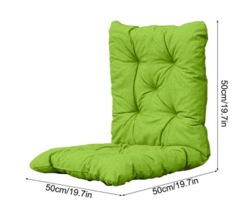 Solid Color Polyester Courtyard Recliner Cushion