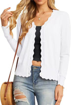 Fashion Short Knitted Cardigan Coat - Grand Goldman