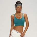 Cross Back Bra With Shoulder Straps