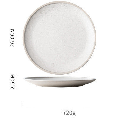 Tableware Morandi Dishes Set Ceramic Style Plate