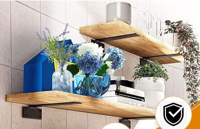 One-word Support Frame Load-bearing Thickened Shelf Wall Shelf