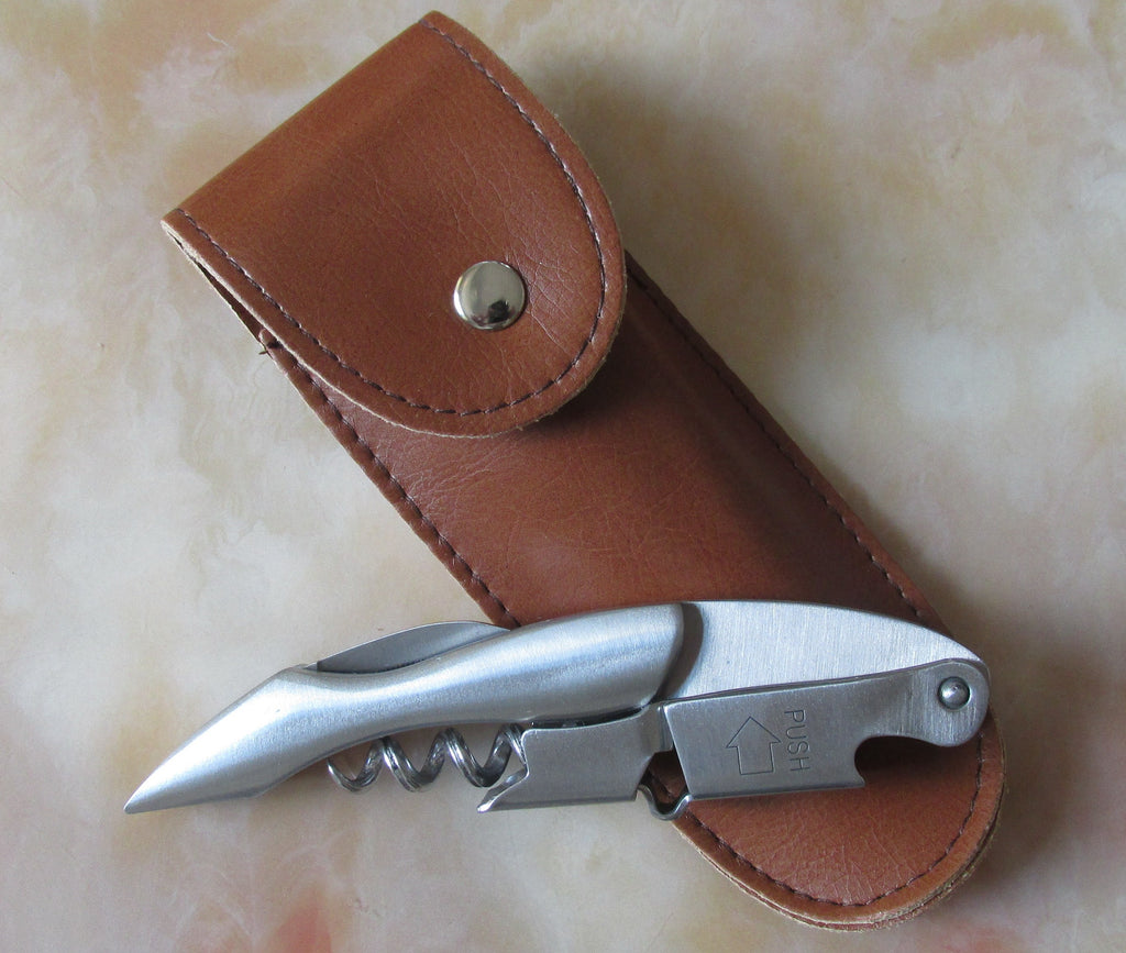 All Stainless Steel Wine Corkscrew Hippocampus Thickened Wine Corkscrew Corkscrew