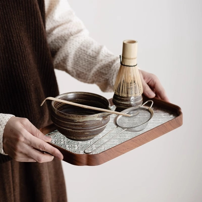 Tea Whisk Brush Matcha Tool Point Tea Gift Box Suit