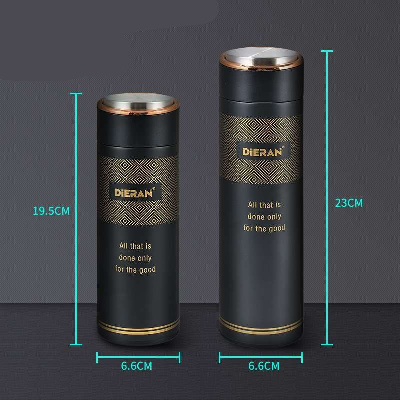 Vacuum Insulated Stainless Steel Tea Bottle Water Mug Cup
