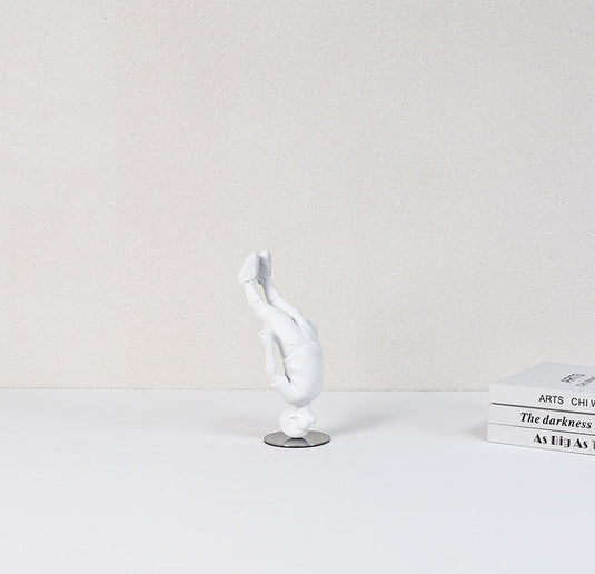 New Modern Minimalist Inverted Boy Ornament Sculpture
