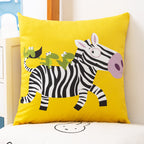 Simple Home Sofa Plush Double-sided Printing Pillow Cover Can Be Disassembled And Washed
