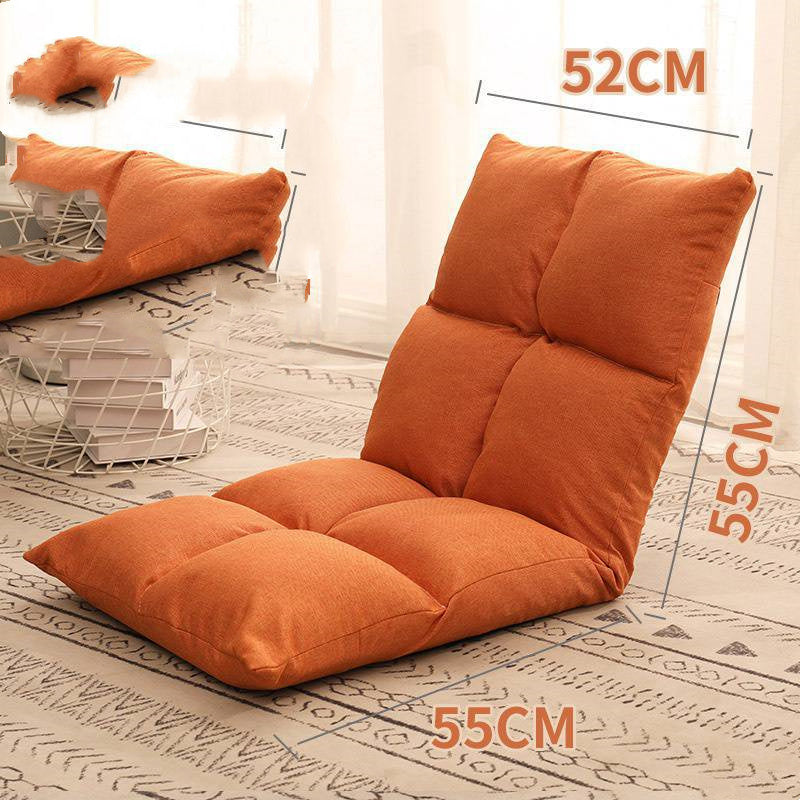 Bed Backrest Floor Small Sofa Folding Single Bay Window Computer Recliner
