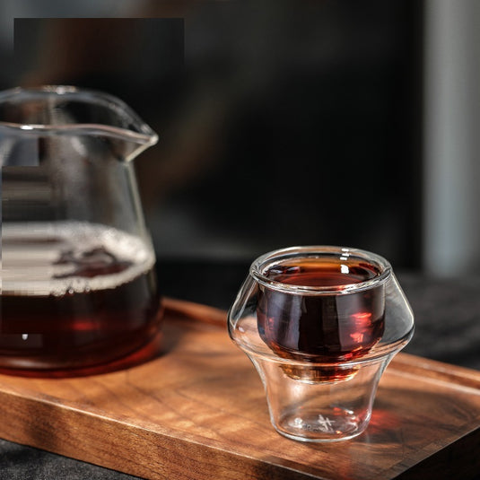 Bomber Coffee Espresso Cup 60ml Double Layer Glass Cup Tea Cup