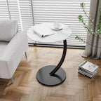 Round Small Coffee Table Living Room Sofa Side Table Bedroom Bedside Table Bedside Table Small Table Movable Coffee Table
