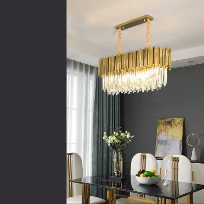 Lustre en cristal pour toute la maison, ensemble combiné pour salon