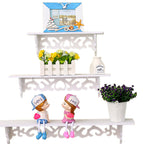 PVC Wall Shelf Punch-free