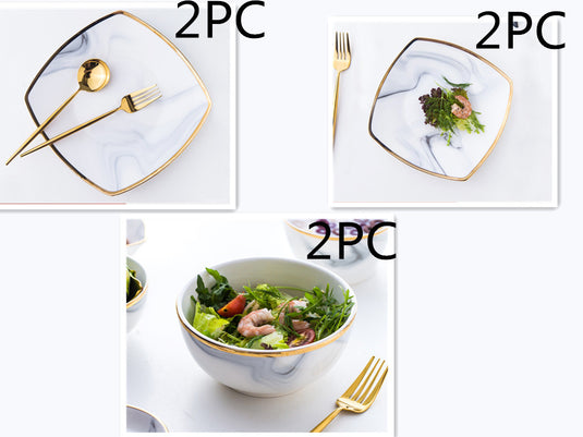 Japanese Style Combination Tableware Set, Household Ceramic Dishes And Dishes