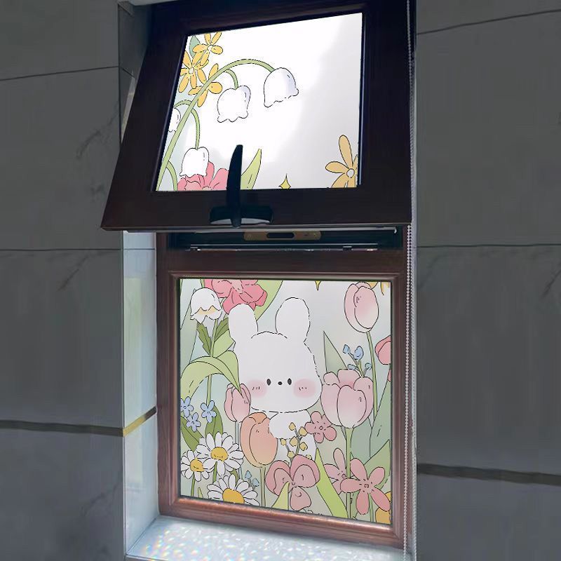 Autocollant en verre dépoli pour fenêtre de cuisine, salle de bain, opaque transparent, intimité statique