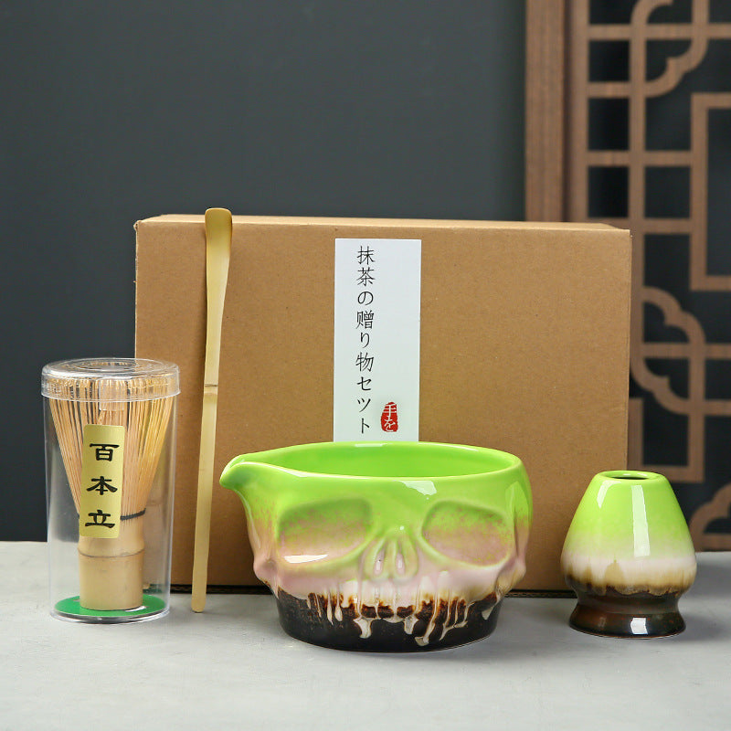 Tea Whisk Matcha Brush Hundred Benli Beat Tea Set