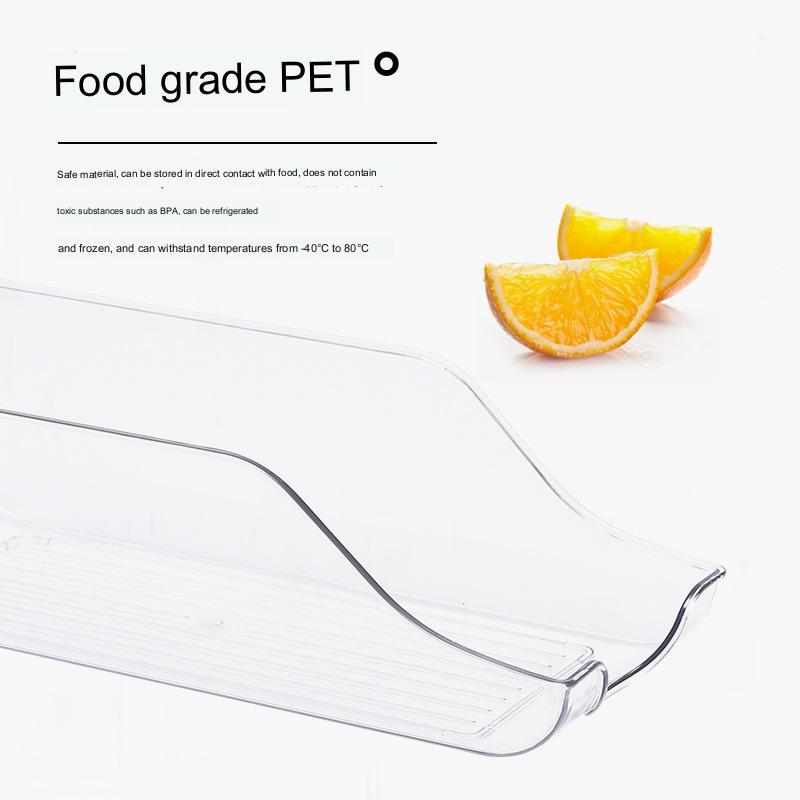 Large Capacity Cans Drink Storage Box Transparent Fruit And Vegetable Finishing Set