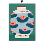 Artistic Style Abstract Poster Dopamine Canvas Decorative Painting