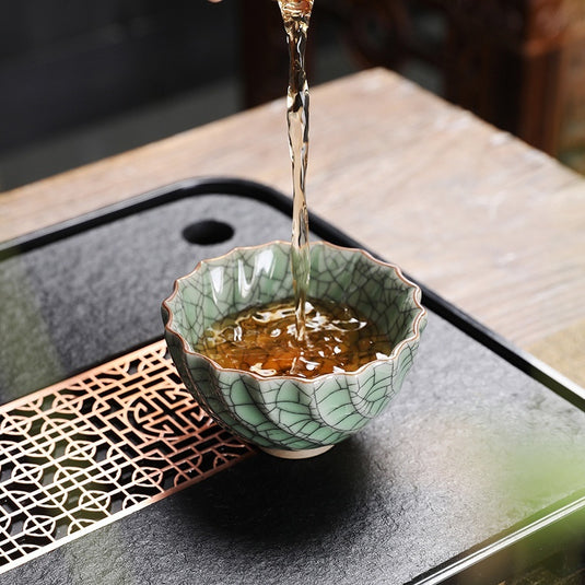 Porcelain Tea Tasting Cup Kung Fu